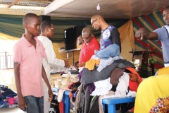 PARTICIPANTS GETTING FREE CLOTHES