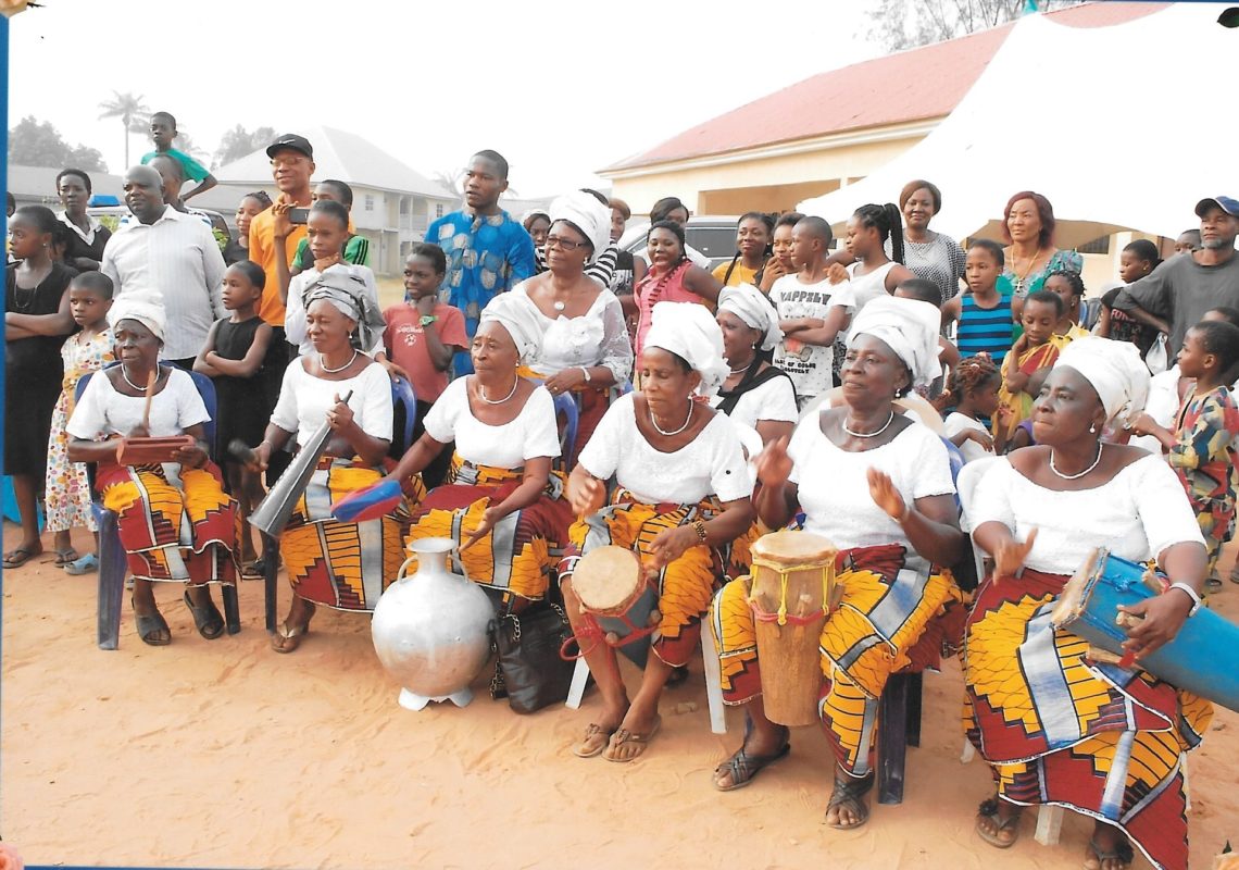 Drum beat for the dancers